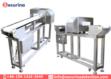 Food Processing Industrial Metal Detector Conveyor Two Alarm Methods Needle